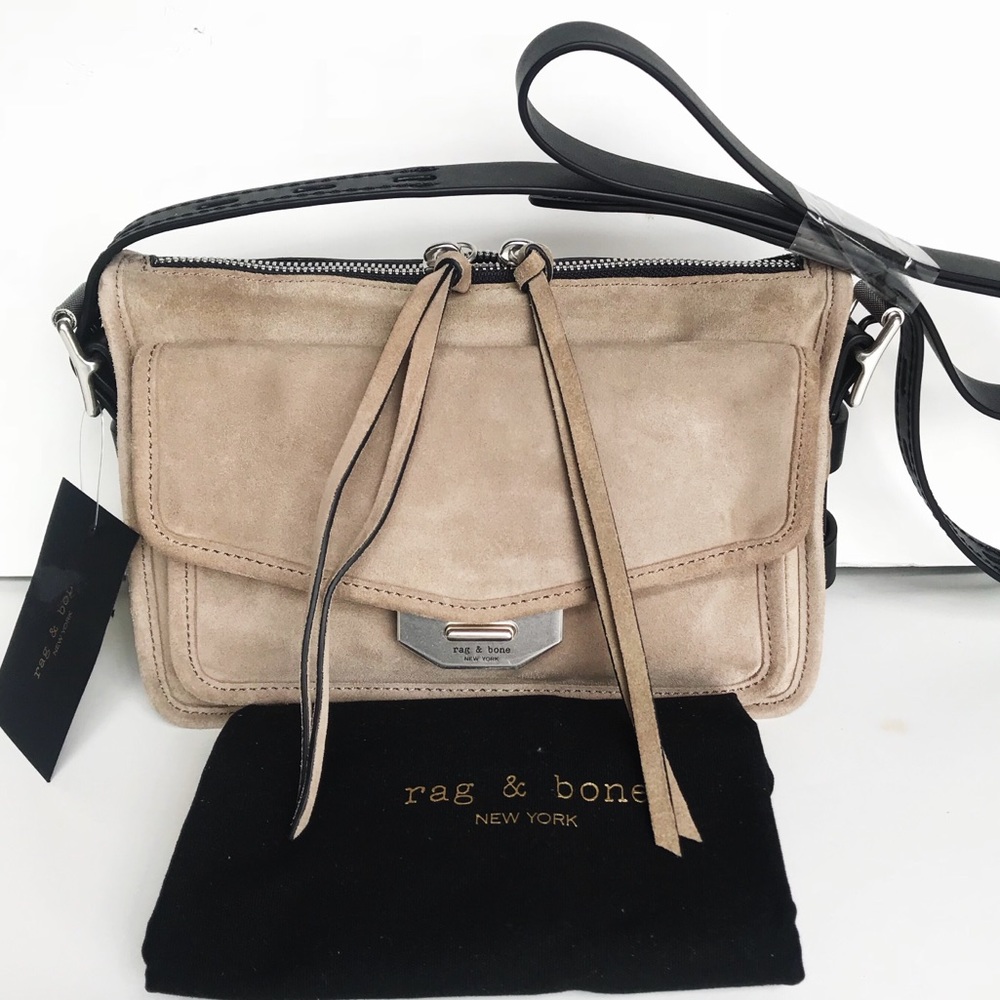 Sold ! Rag & Bone Field Leather & Suede Crossbody - Picture 4 of 6